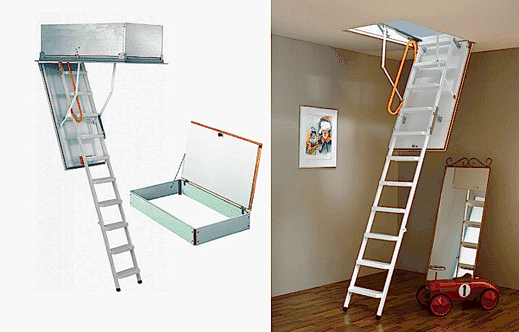 minka metal katlanır çatı merdiveni fiyatı