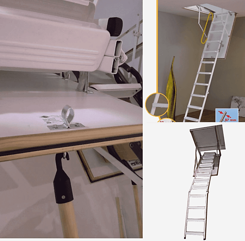 minka çatı merdiven özelliği